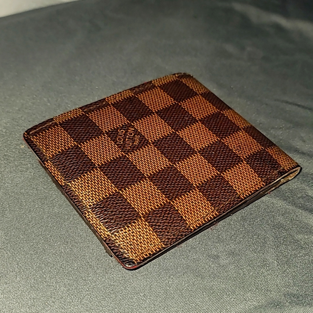 Louis Vuitton Men wallet Mint cond Louis Vuitton Wallet Genuine Louis Vuitton N6 - Picture 3 of 4